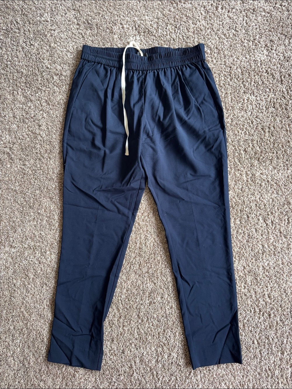 J. Crew navy wool blend joggers size 10